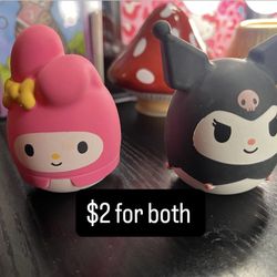My Melody And Kuromi Squishmallow Squishes 