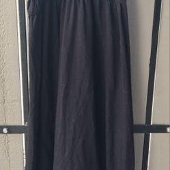 Women's Tillys Long Black Summer Dress Xs