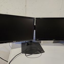 2 Asus Hdmi Dual Screens 21"