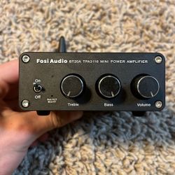 Fosi Audio BT20A Bluetooth 2.0 Stereo Amplifier – TPA3116 Mini Amp