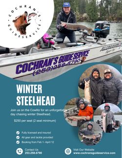 Guided Winter Steelhead Trip