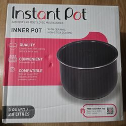 instant pot inner pot  3 quart/ 2.8 litre