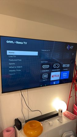 55”  Onn | Roku TV  with Mount