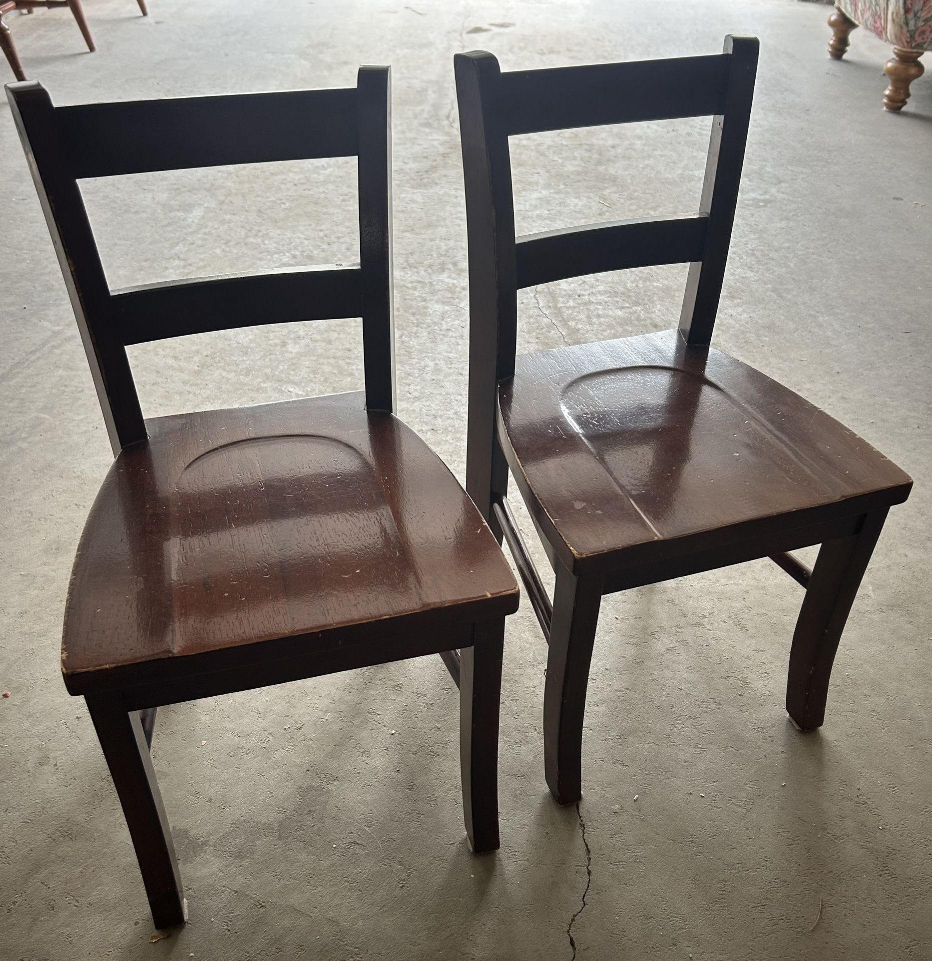 Pottery Barn Children Chairs - Set Of 2