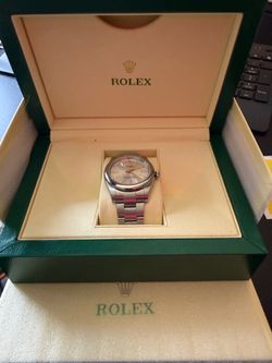 Rolex oyster perpetual 41mm 2026 silver dial