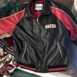 49ers Leather Jacket