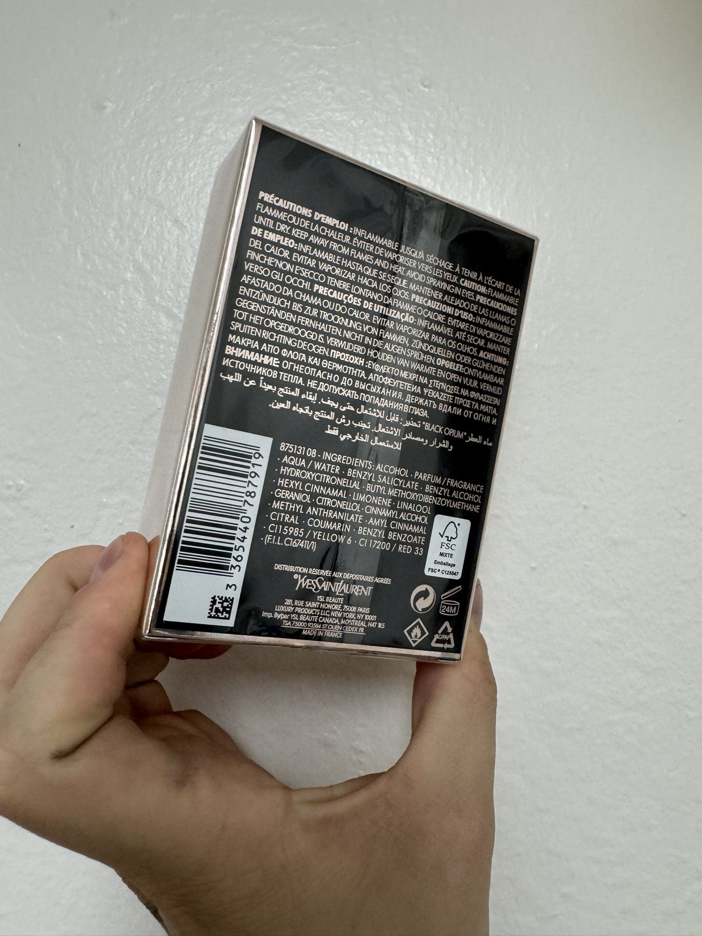 YSL black Opium