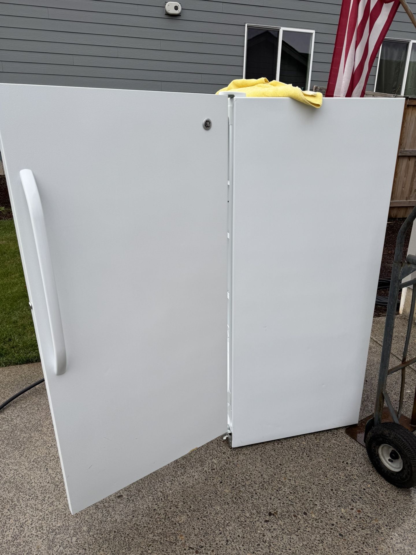 GE Upright Freezer