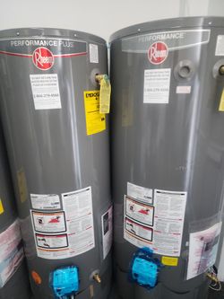 New water heater