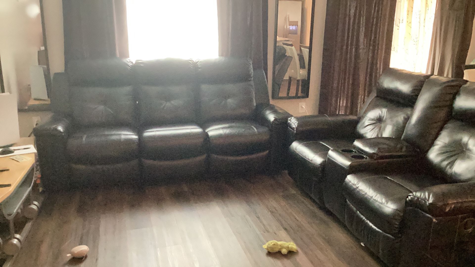 Black Leather Recliners