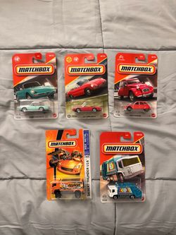 Matchbox Die-Cast Cars Lot of 5