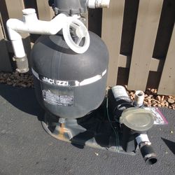 Jacuzzi Sand Filter For Pool With Hayward Pump