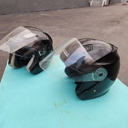 $ 70 Used  Pair Helmets.