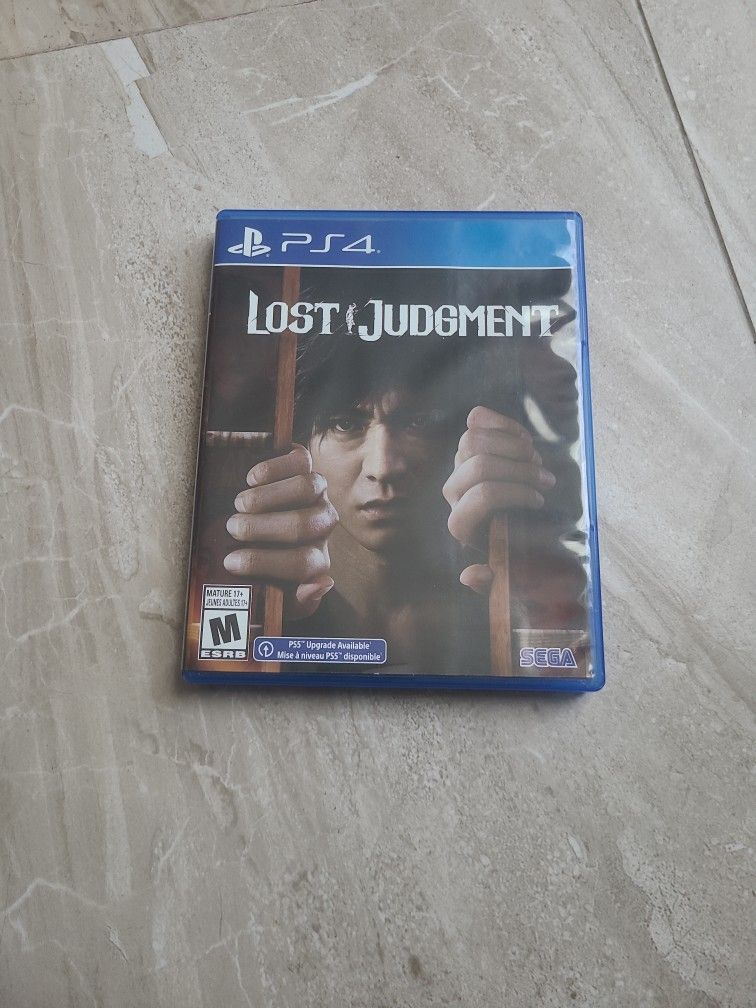 Lost Judgment PS4