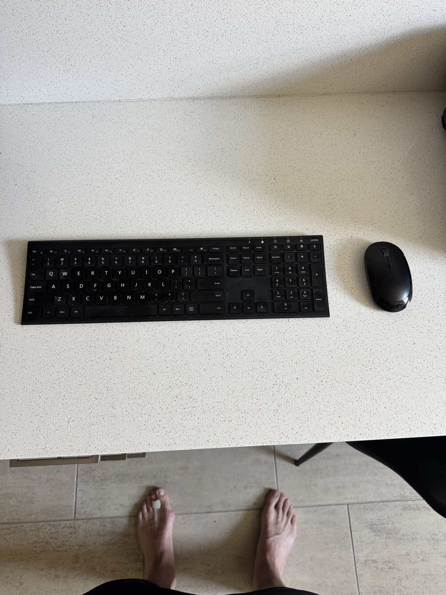 Jelly Comb Keyboard and Mouse Combo Wireless