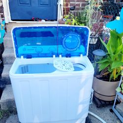 Portable Washing Machine 30lbs Wash/spin Dry