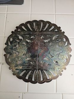 Wallace silver plate trivet