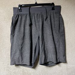 Lululemon THE Shorts Lined 9” Mens Large Grey