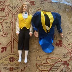 VINTAGE 1963 Mattel Disney's Prince Ken Doll-Beauty and The Beast