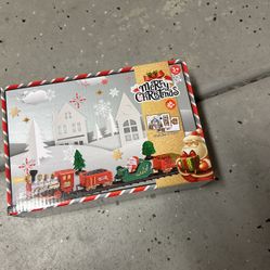 Christmas Themed Toy Train Set