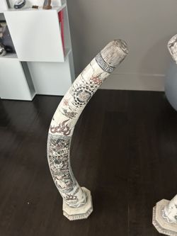 Decorative Elephant Tusk