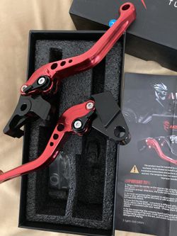 MOTORCYCLE BRAKE AND CLUTCH LEVER
