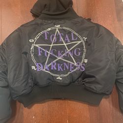 VETEMENTS total F Darkness Bomber Jacket 