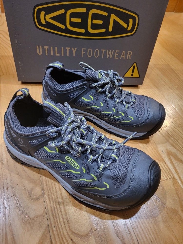 KEEN Utility Women's Flint 2 Sport Low Composite Toe Work Shoes, Size 6.5 M