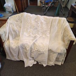 Vintage Lace Fabric 