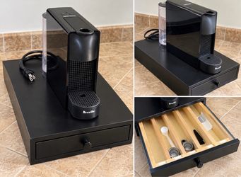 ☕ Nespresso Breville Coffee Machine + Storage Drawer