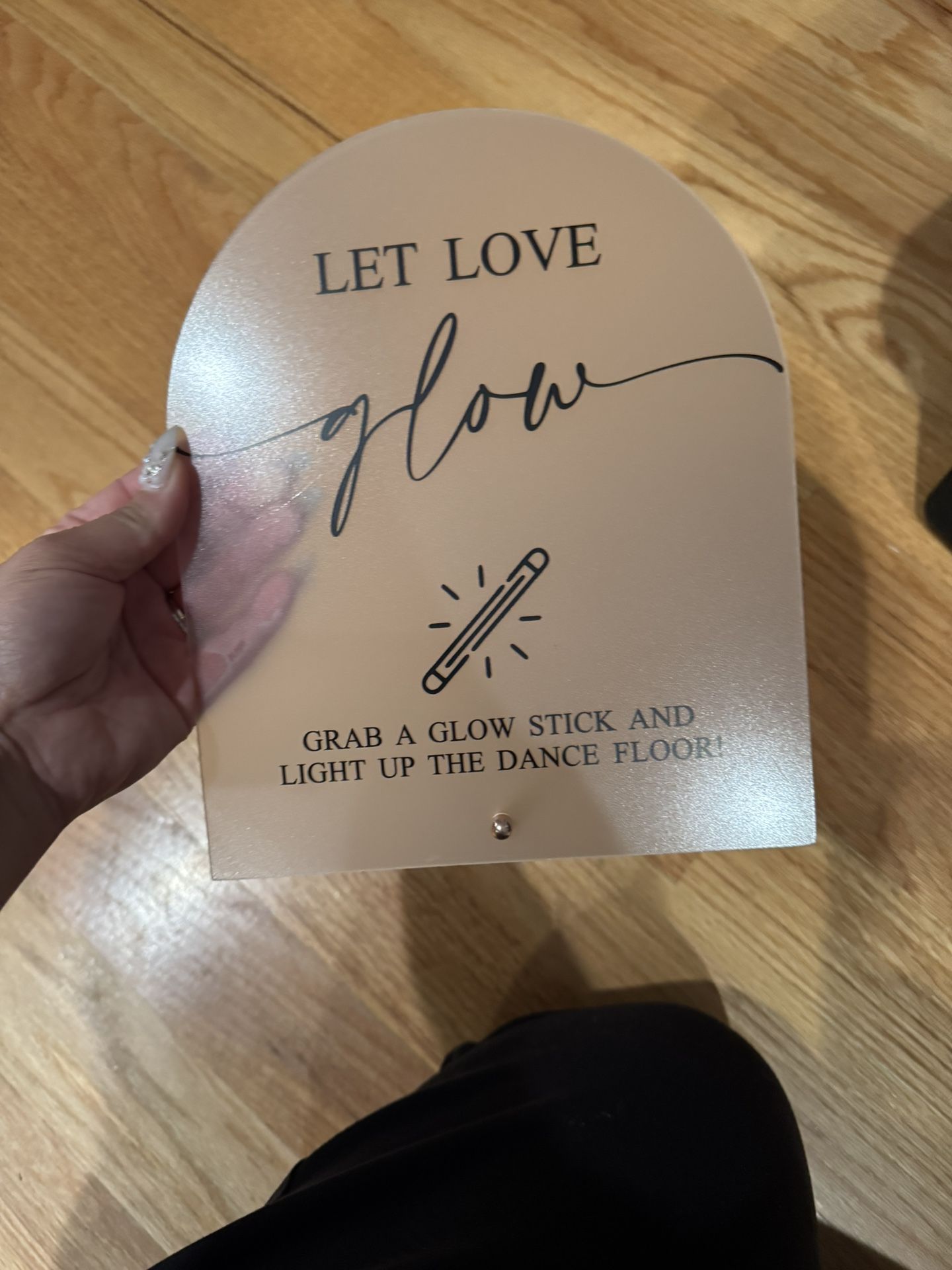 Let Love Glow Sign