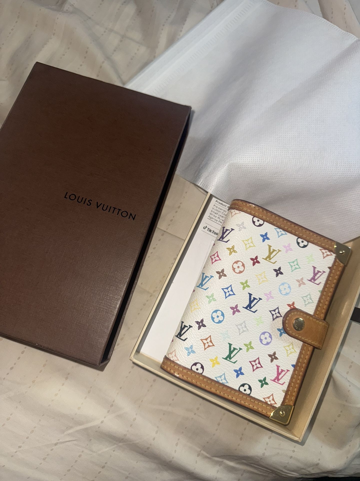 LV Takashi Murakami Agenda PM Small With Box