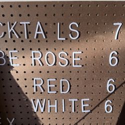 Misc marquee peg board letters and numbers