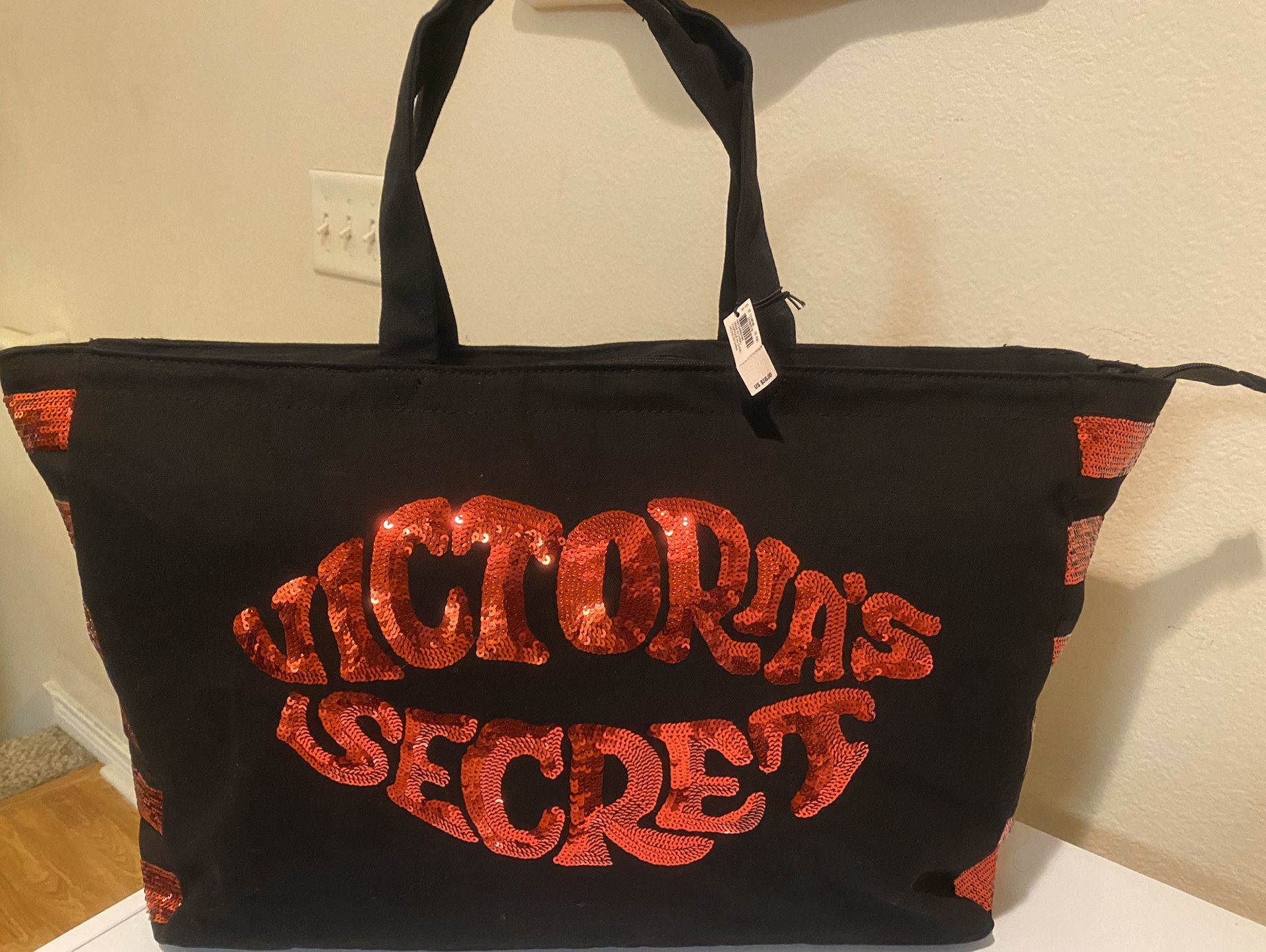 New Victoria secret bling large tote