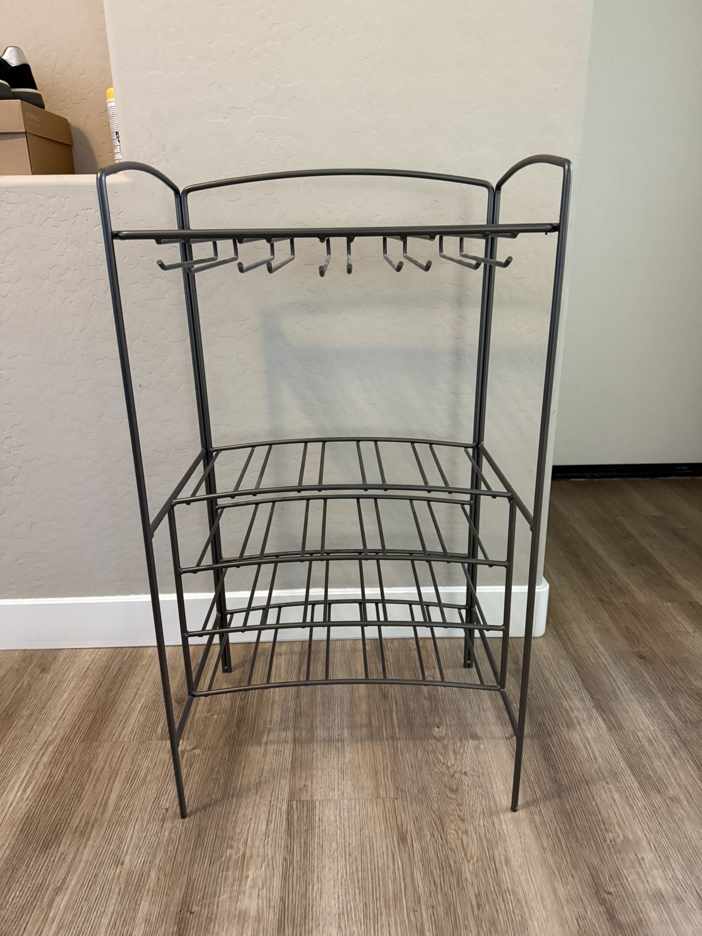 Crate And Barrel Wine Rack And Glass Holder