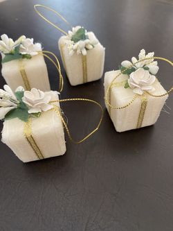 4 Decorative Sugar Cube 1 Inch