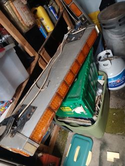 Amber Emergency Warning Light Bar