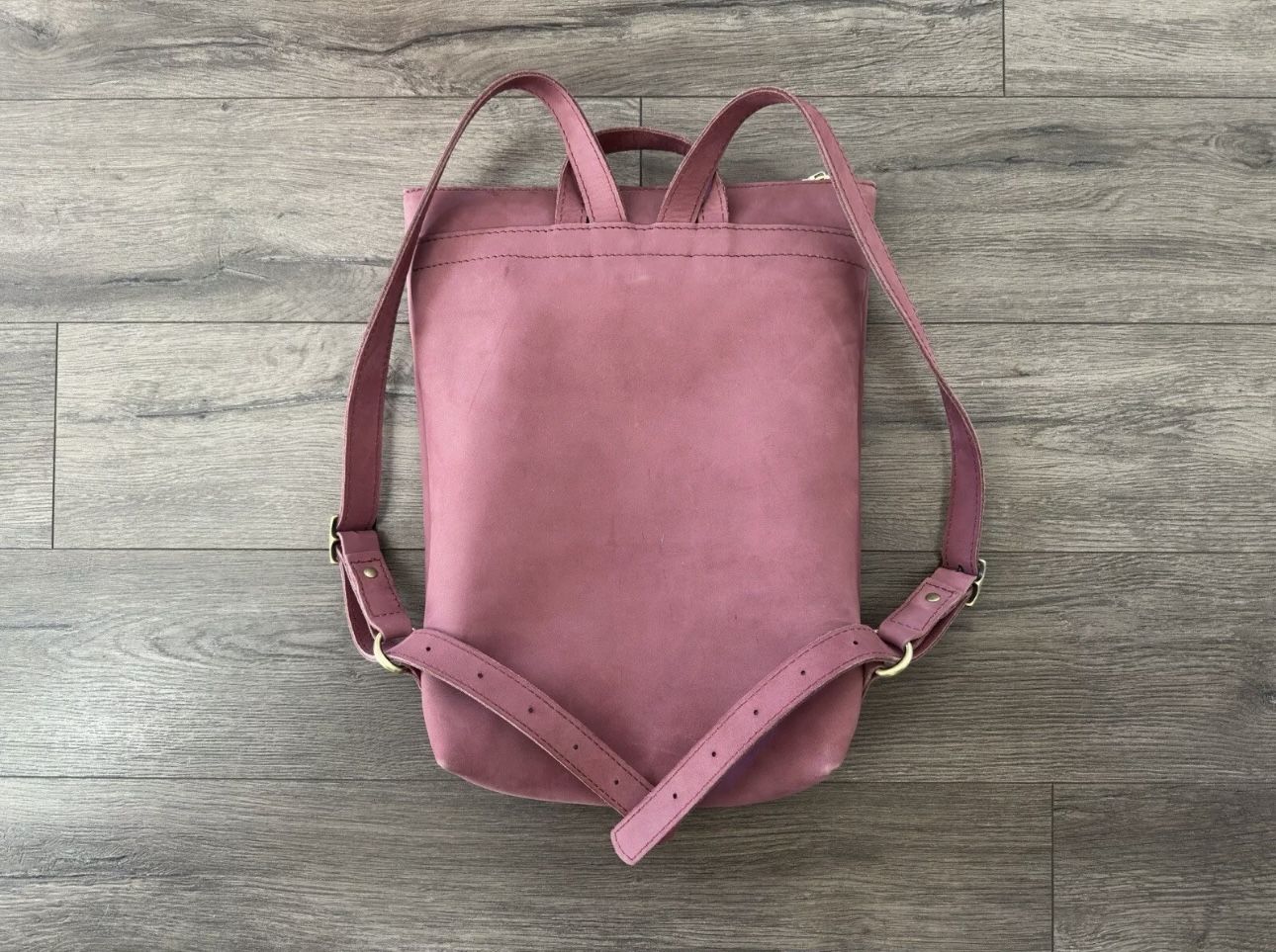 Portland Leather Foxglove Laptop Backpack Leather Laptop Backpack | Portland Leather Goods main image 4