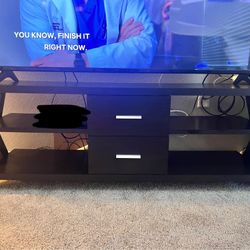 Dark Brown TV Console 