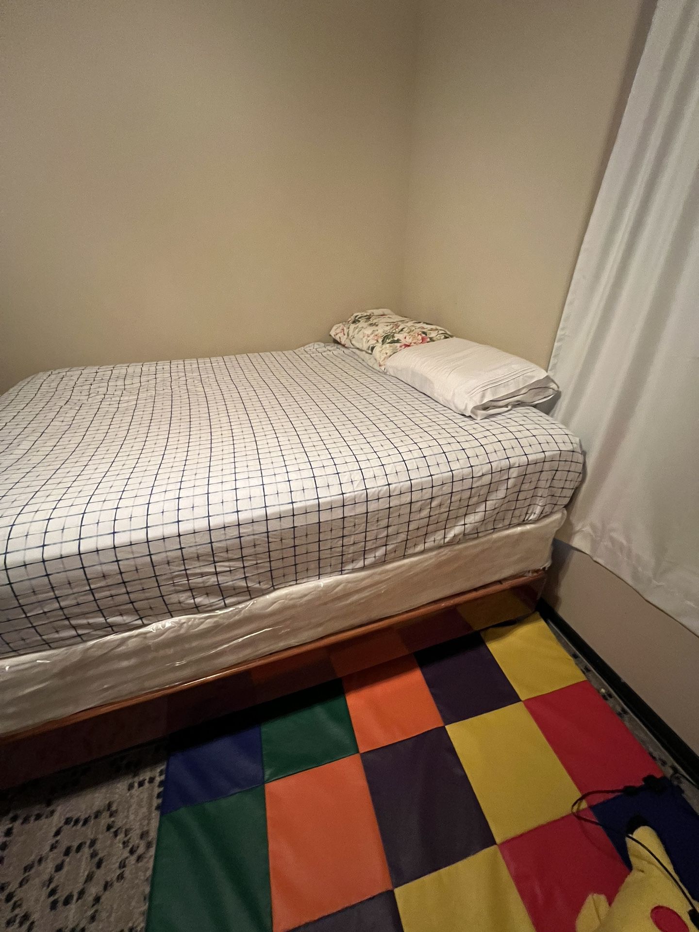 Queen Size bed With Mattress included 