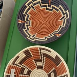 African Binga Baskets Set Of 9