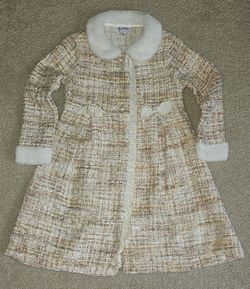 Blueberi Boulevard Girls' Coat (6X)