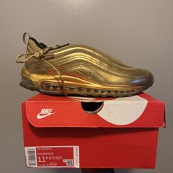Great Condition Worn 1x Nike Air Max 97 “Gold Medal”  