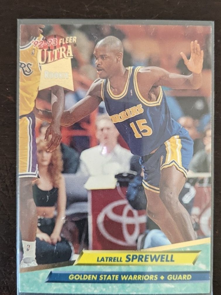 Latrell Sprewell - 1(contact info removed) Fleer Ultra Rookie Card