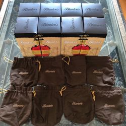 Blantons Original Bourbon Empty Boxes with Bags 