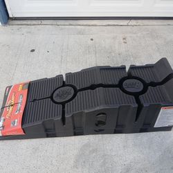 BRAND NEW RHINO AUTO-PRO HEAVY DUTY 2X WIDE CAR JACK RAMPS COMPLETE SET 