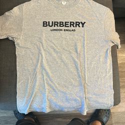 Grey Burberry Shirt 