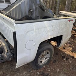 2015 Chevy Silverado short bed side damage