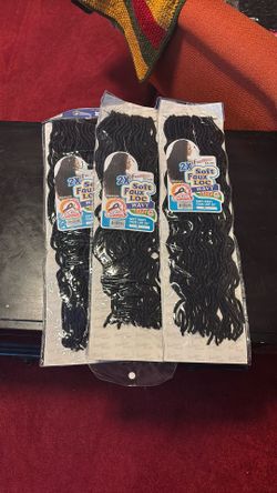 5pks Soft faux Loc