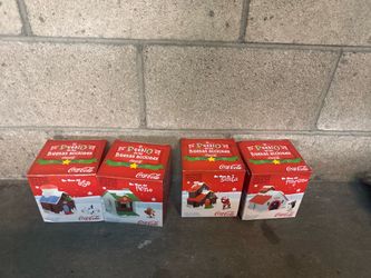 Coca Cola Xmas collectibles from Pueblo de las buenas vaccines 2007